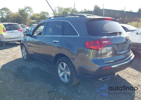 2011 Acura Mdx Technology Package from USA, damaged, VIN 2HNYD2H43BH550425